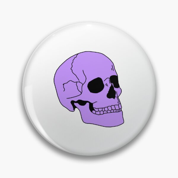 Item preview, skull (purple) designed and sold by edajylix.