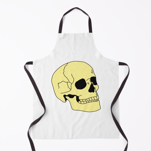Item preview, skull (yellow) designed and sold by edajylix.