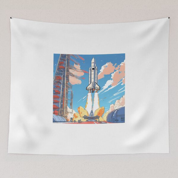 Item preview, Space Rocket designed and sold by Gina-Rosa.