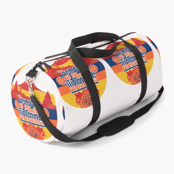 Item preview, Armenia Welcomes Flag Map designed and sold by AnimalsDH305.