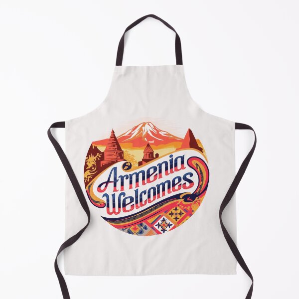 Item preview, Armenia Welcomes Flag Map designed and sold by AnimalsDH305.
