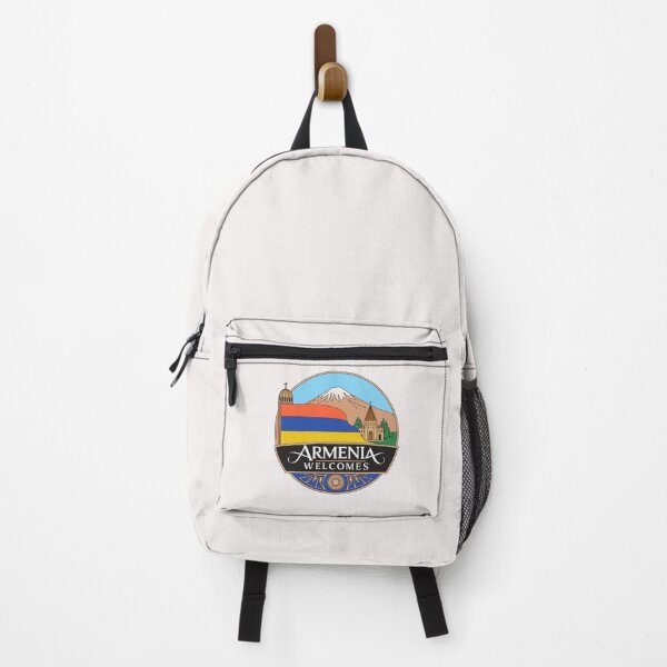 Item preview, Armenia Welcomes Flag Map designed and sold by AnimalsDH305.