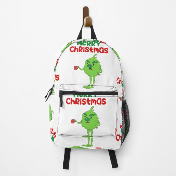 Item preview, Grumpy Christmas Character with Coffee Funny Holiday Design designed and sold by WanderInq.