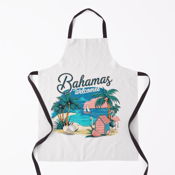 Item preview, Bahamas Welcomes Flag Map designed and sold by AnimalsDH305.