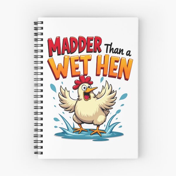 Item preview, Madder Than a Wet Hen designed and sold by CreativeHymms.