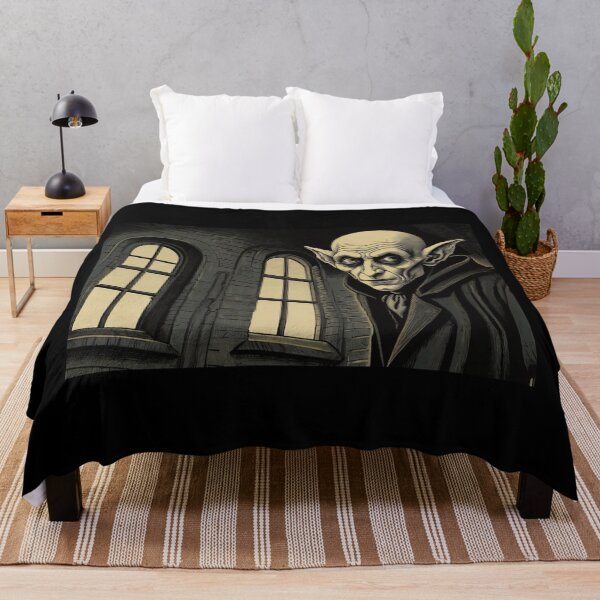 Item preview, Nosferatu Vampire in his dark castle designed and sold by Vintage Designs +.