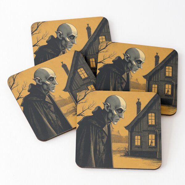 Item preview, Nosferatu Vampire in his dark castle designed and sold by Vintage Designs +.