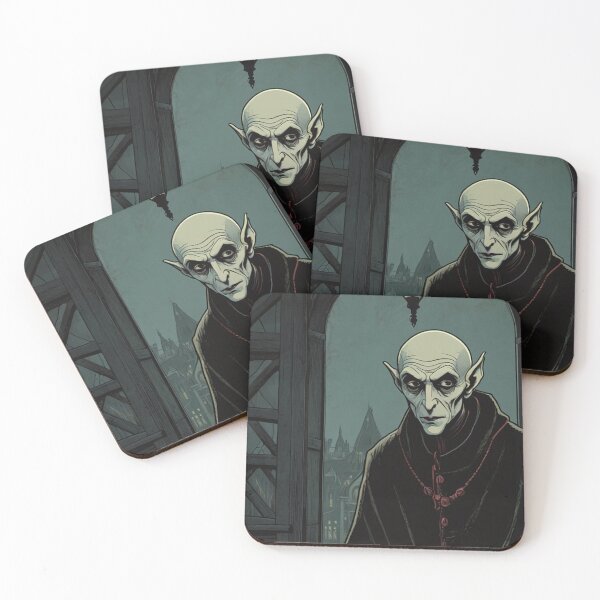 Item preview, Nosferatu Vampire in his dark castle designed and sold by Vintage Designs +.