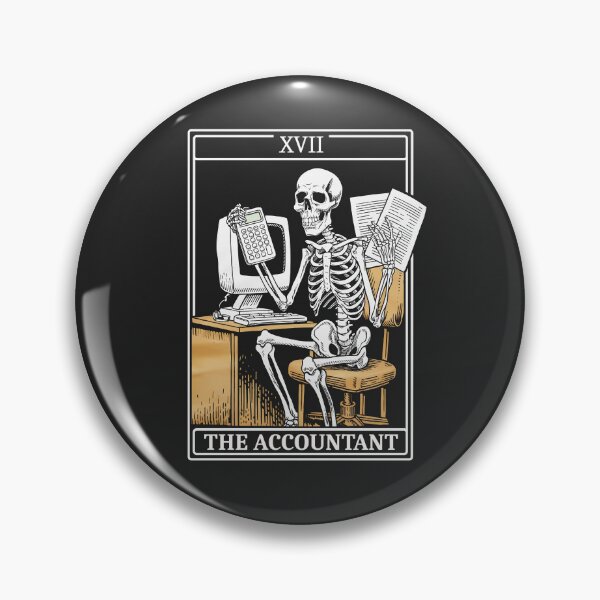 Item preview, The Accountant Tarot Card designed and sold by stylesip.