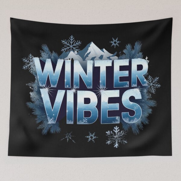 Item preview, Winter vibes designed and sold by BugiDesignArt.