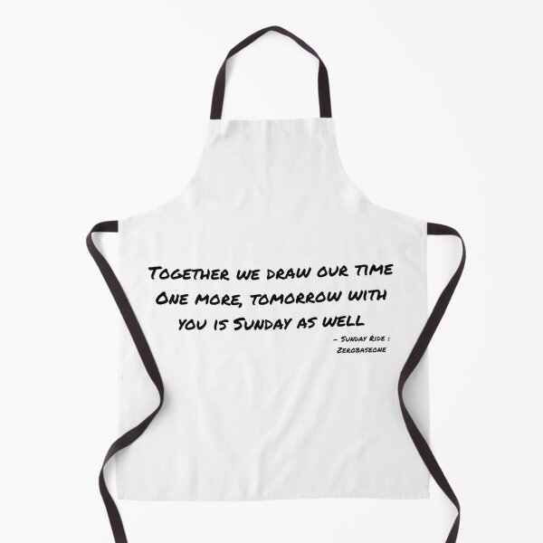 Item preview, Sunday Ride By Zerobaseone Lyrics designed and sold by ArtRaftPro.