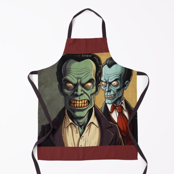 Item preview, pair of  Zombies Cartoon art designed and sold by Vintage Designs +.
