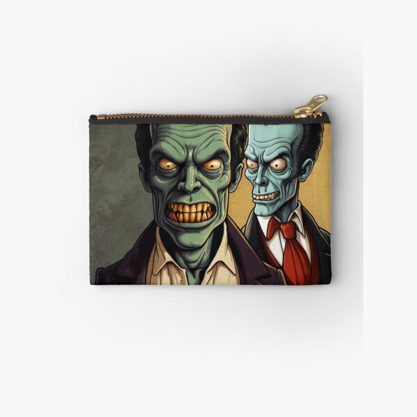 Item preview, pair of  Zombies Cartoon art designed and sold by Vintage Designs +.