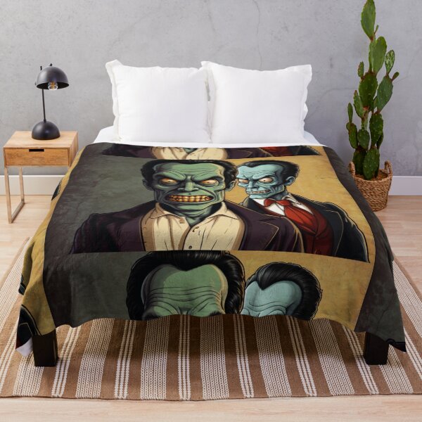 Item preview, pair of  Zombies Cartoon art designed and sold by Vintage Designs +.