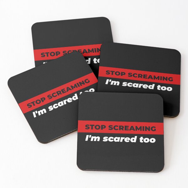 Item preview, stop screaming i'm scared too designed and sold by KaiLabsArt.