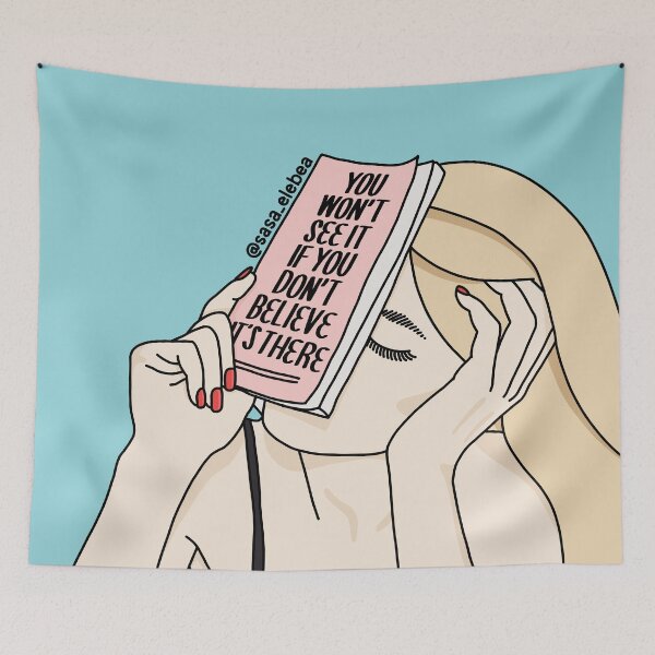 Item preview, You won't see it of you don't believe it's there designed and sold by Sabrina Brugmann.