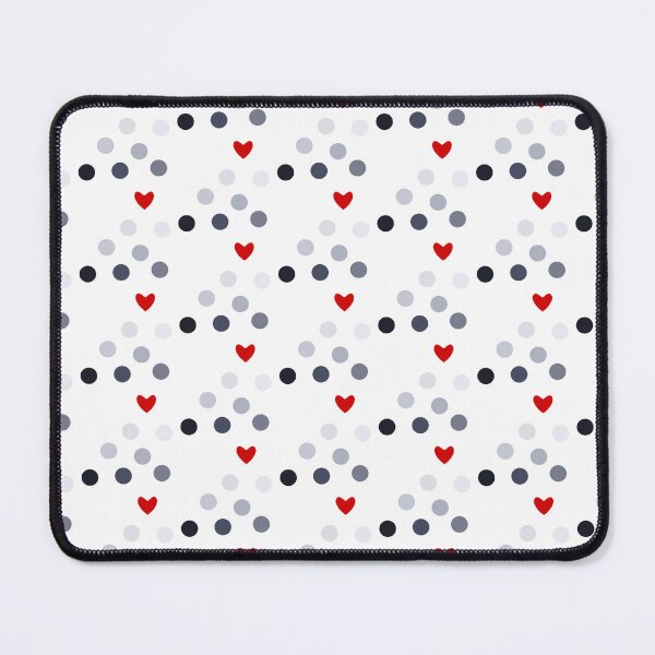 Item preview, Lucky Seven Dots and One Pure Heart, Unique designed and sold by villacreativa.
