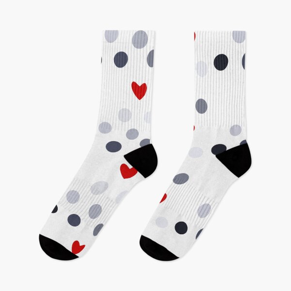 Item preview, Lucky Seven Dots and One Pure Heart, Unique designed and sold by villacreativa.