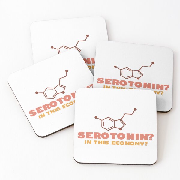 Item preview, serotonin? in this economy? designed and sold by KaiLabsArt.