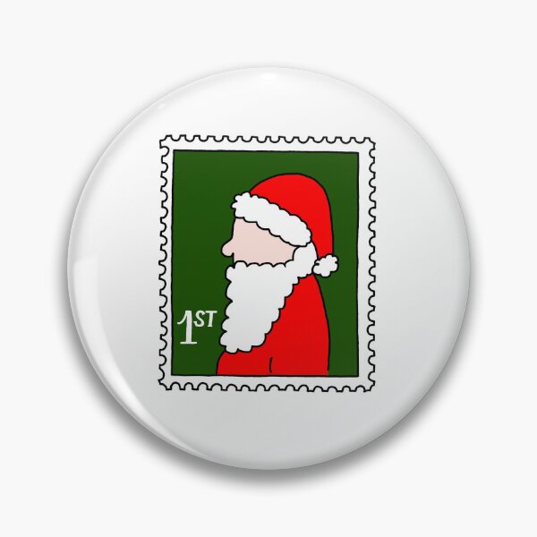 Item preview, Father Christmas 1st Class Stamp designed and sold by chloebushart.