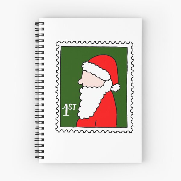 Item preview, Father Christmas 1st Class Stamp designed and sold by chloebushart.