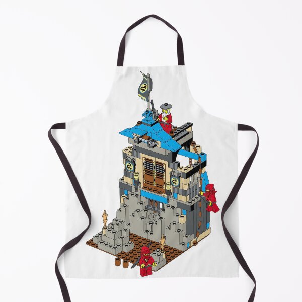 Item preview, La fortaleza de fuego del ninja designed and sold by TheRDA.