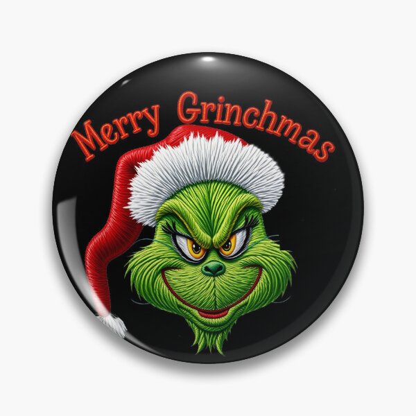 Item preview, Merry Grinchmas Grinch  Embroidery  designed and sold by svarupa.