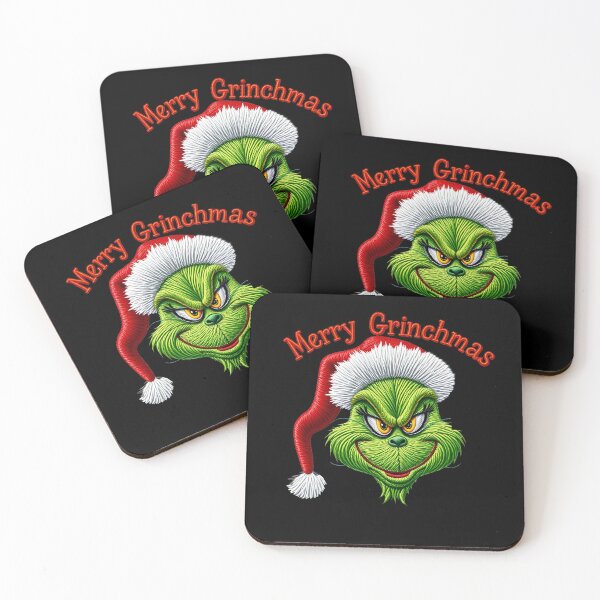 Item preview, Merry Grinchmas Grinch  Embroidery  designed and sold by svarupa.