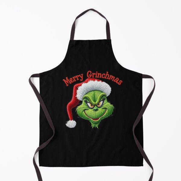 Item preview, Merry Grinchmas Grinch Embroidery designed and sold by svarupa.