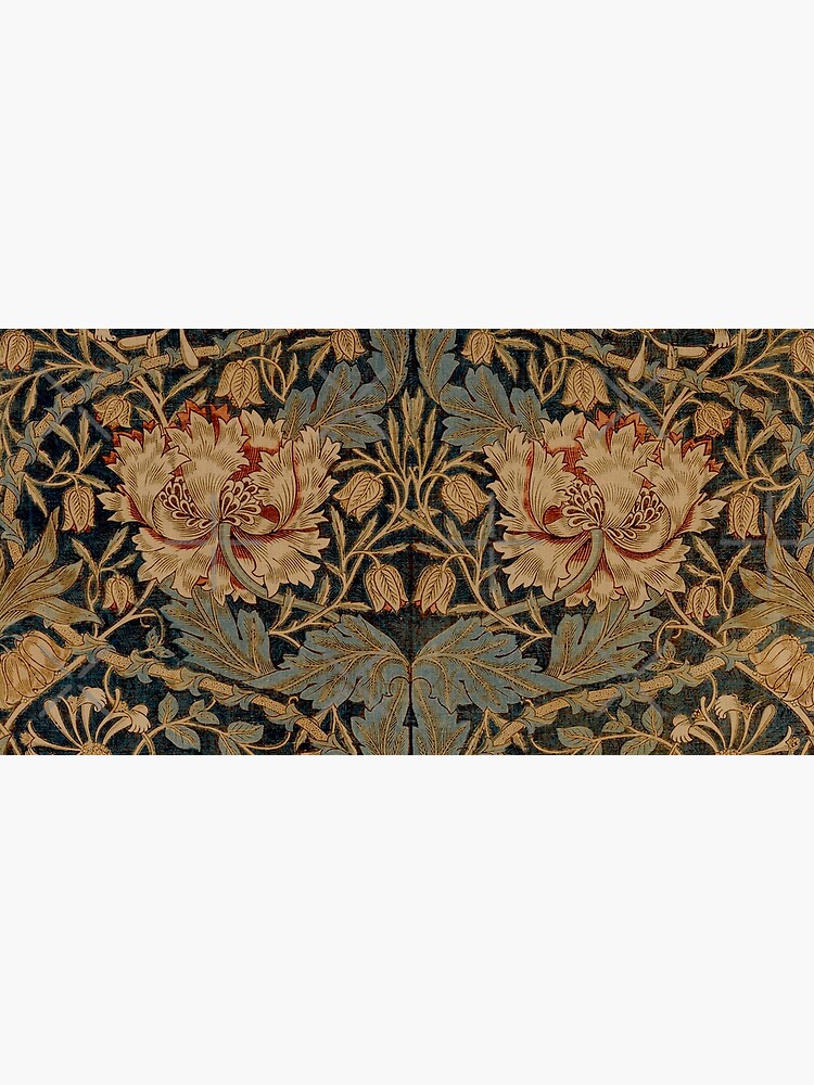 William Morris Retro  Art Nouveau Mouse Pad