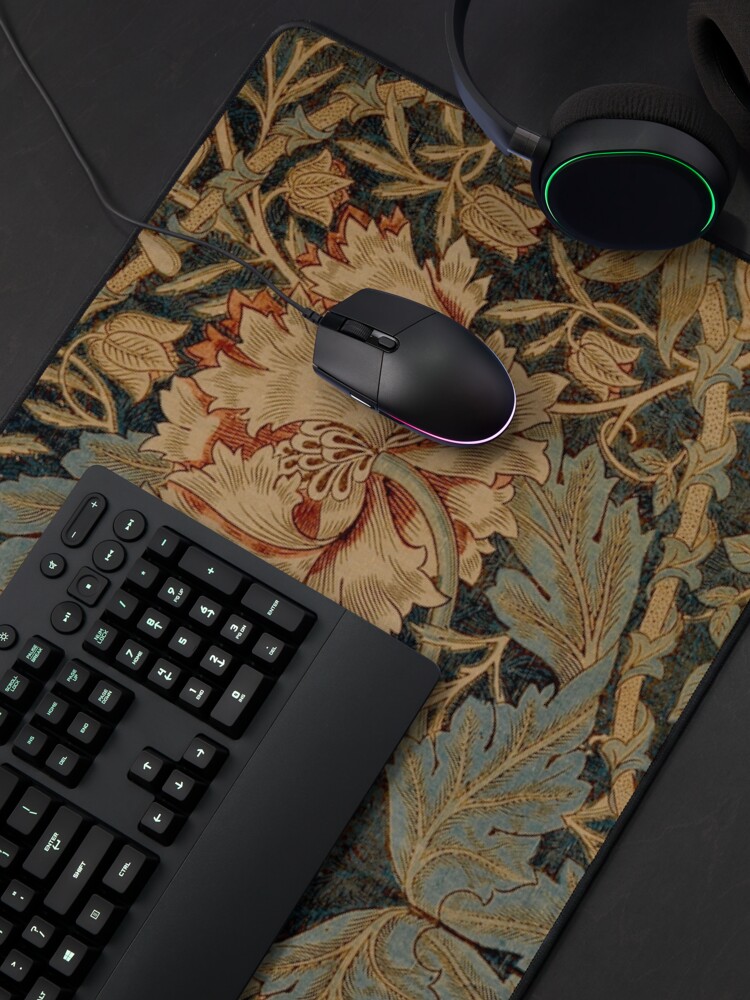 William Morris Retro  Art Nouveau Mouse Pad