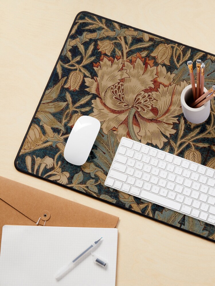 William Morris Retro  Art Nouveau Mouse Pad