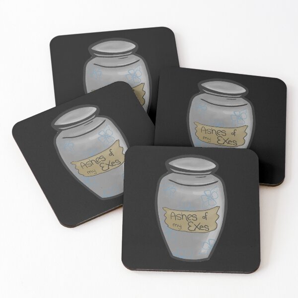 Item preview, Ashes of my Exes, Urn, Cremation, RIP, Breakup, Ex  designed and sold by 10pmCreations.