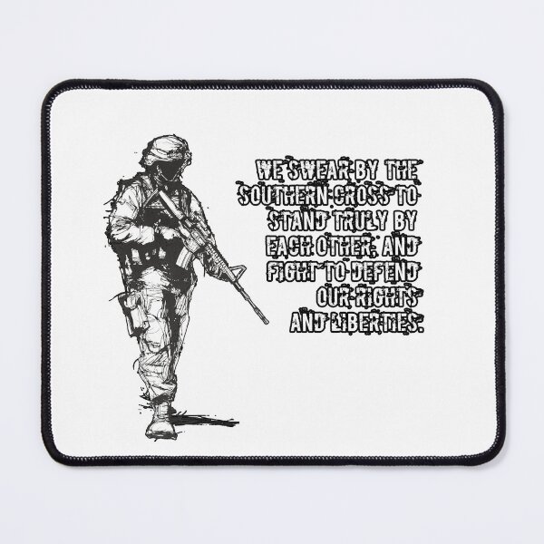 Item preview, Ink Drawn Eureka Stockade Pledge - Military designed and sold by WarriorPeons.