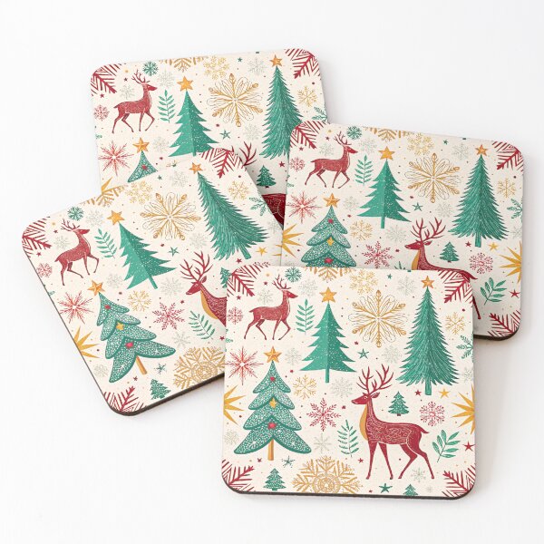 Item preview, Festive Christmas Pattern designed and sold by Paper Punch.