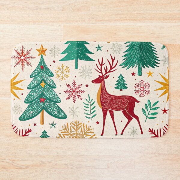 Item preview, Festive Christmas Pattern designed and sold by Paper Punch Press.