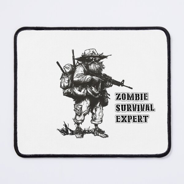 Item preview, Zombie Survival Expert Doomsday Prepper designed and sold by WarriorPeons.