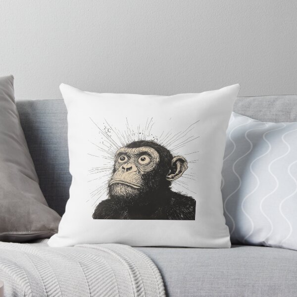 Item preview, Unleash the Madness: Crazed Monkey Art for Wild Souls designed and sold by Ignorant-Artist.