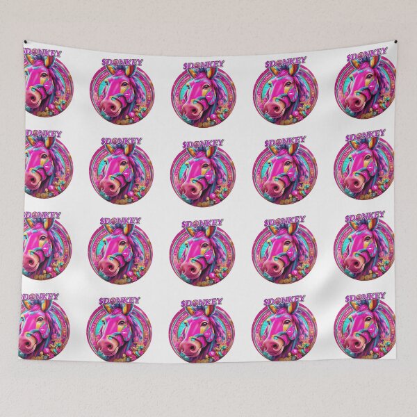 Item preview, PINK DONKEY_D3 designed and sold by DONKYCOIN.
