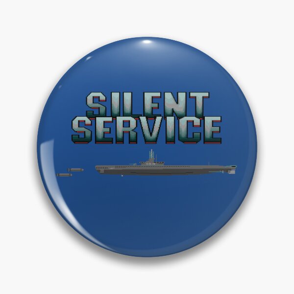 Item preview, Silent Service Retro Game designed and sold by Retr0Tshirts.