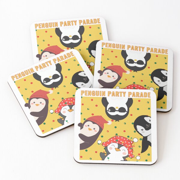 Item preview, Penguin Party Parade designed and sold by CreativeFlux.