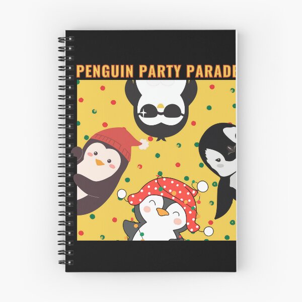 Item preview, Penguin Party Parade designed and sold by CreativeFlux.