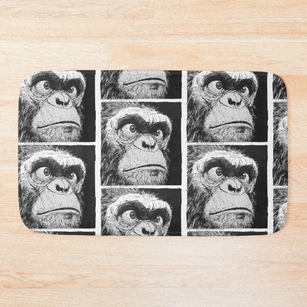 Item preview, Monkeying Around with Confusion: Quirky Primate Art for the Perplexed designed and sold by Ignorant-Artist.