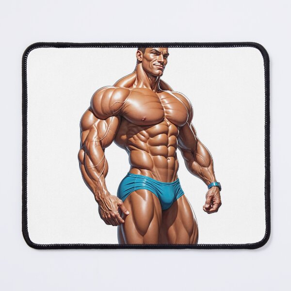 Item preview, New Series: Bodybuilder Sticker #81 designed and sold by ForeverPrintsOK.
