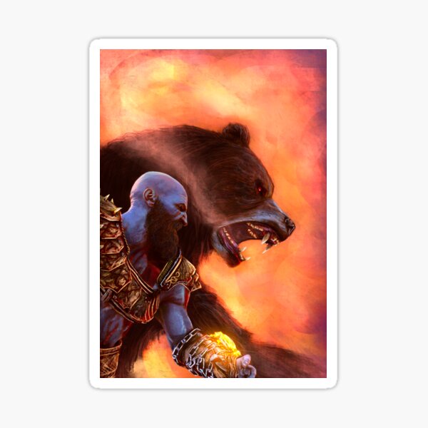 Item preview, Spartan Rage und der Bär designed and sold by Caellaigh-Art.
