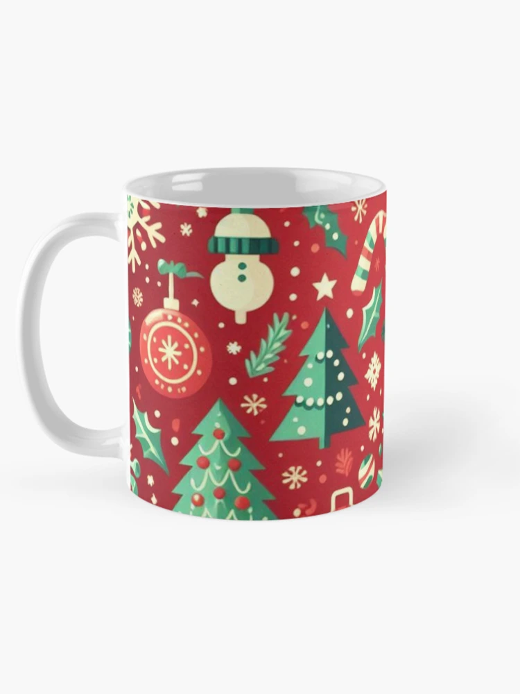 Thumbnail 5 of 6, Coffee Mug, Holiday Magic Pattern designed and sold by TheShadow30.