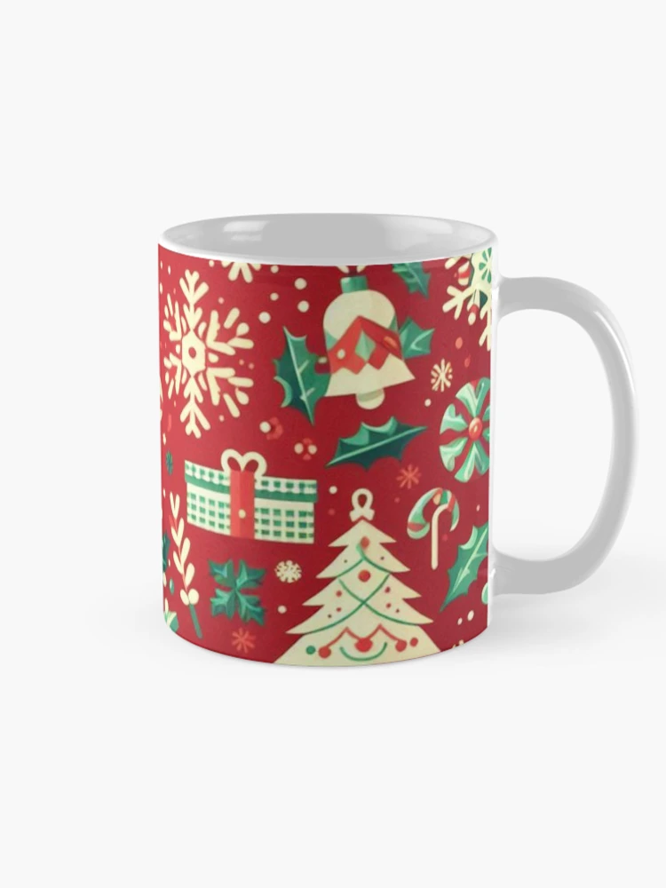 Thumbnail 3 of 6, Coffee Mug, Holiday Magic Pattern designed and sold by TheShadow30.