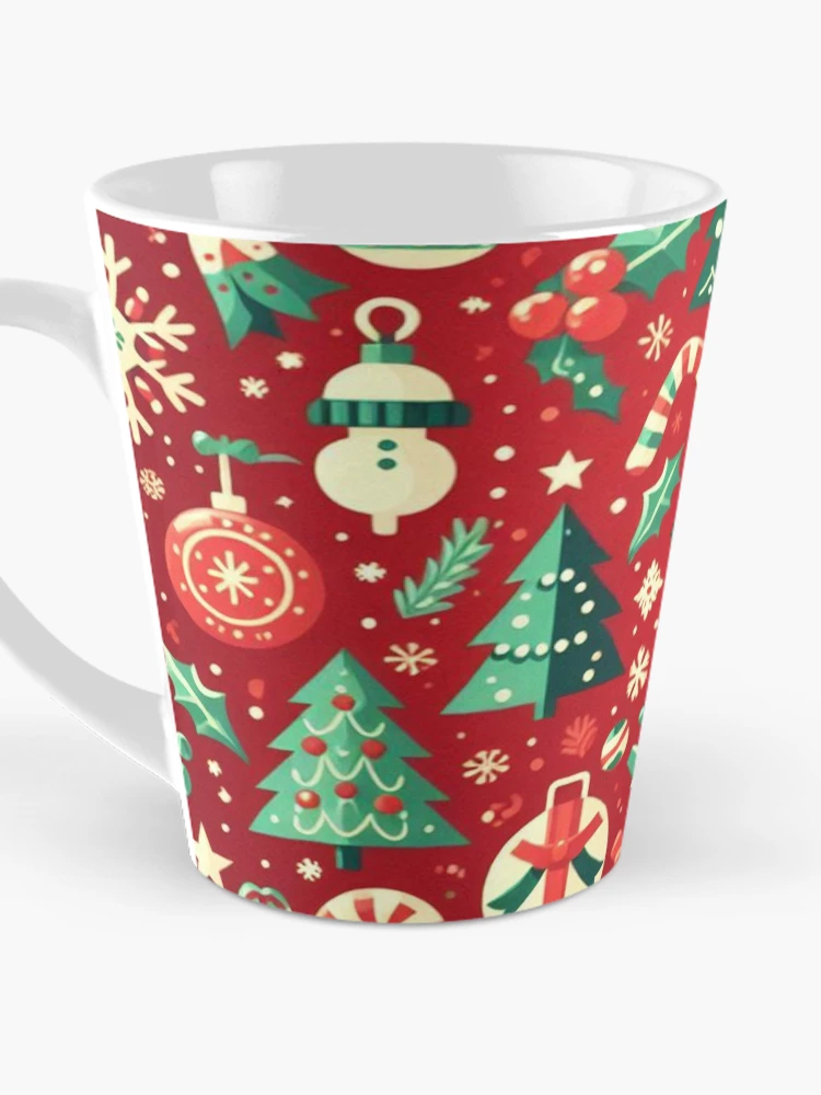 Thumbnail 3 of 4, Coffee Mug, Holiday Magic Pattern designed and sold by TheShadow30.
