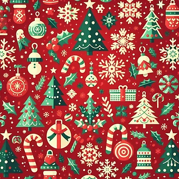 Artwork thumbnail, Holiday Magic Pattern by TheShadow30