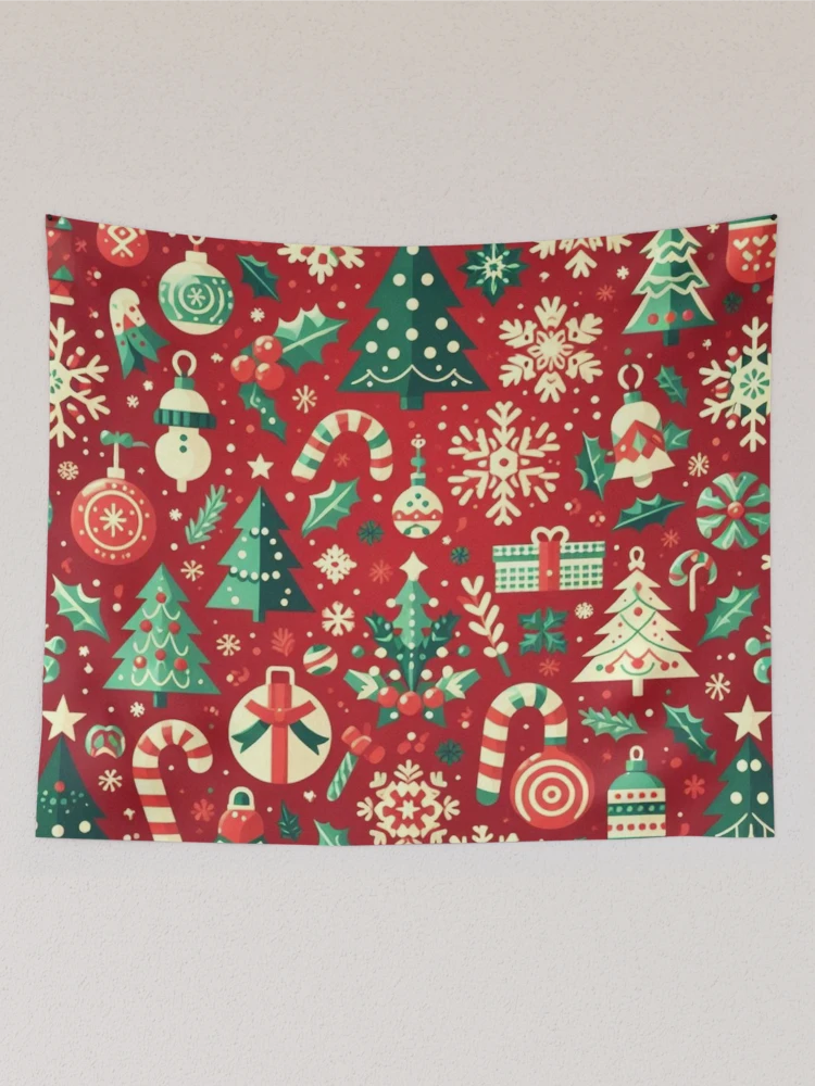Thumbnail 2 of 3, Tapestry, Holiday Magic Pattern designed and sold by TheShadow30.